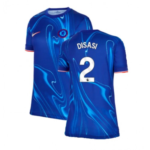 Chelsea Axel Disasi #2 Domaci Dres za Ženska 2024-25 Kratak Rukav